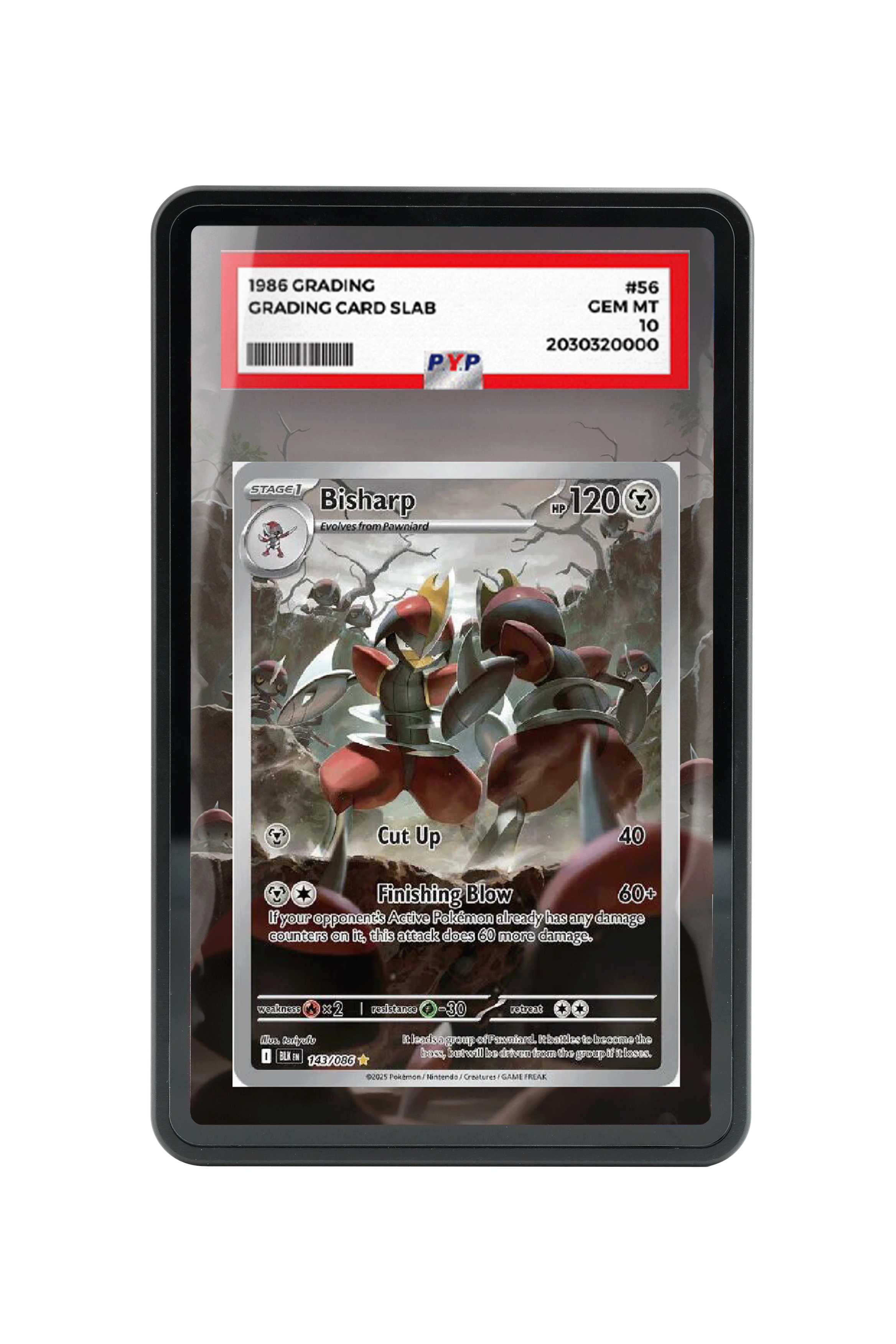 Bisharp-Scarlet & Violet-Black Bolt-[143/086 ]- PSA GRADE