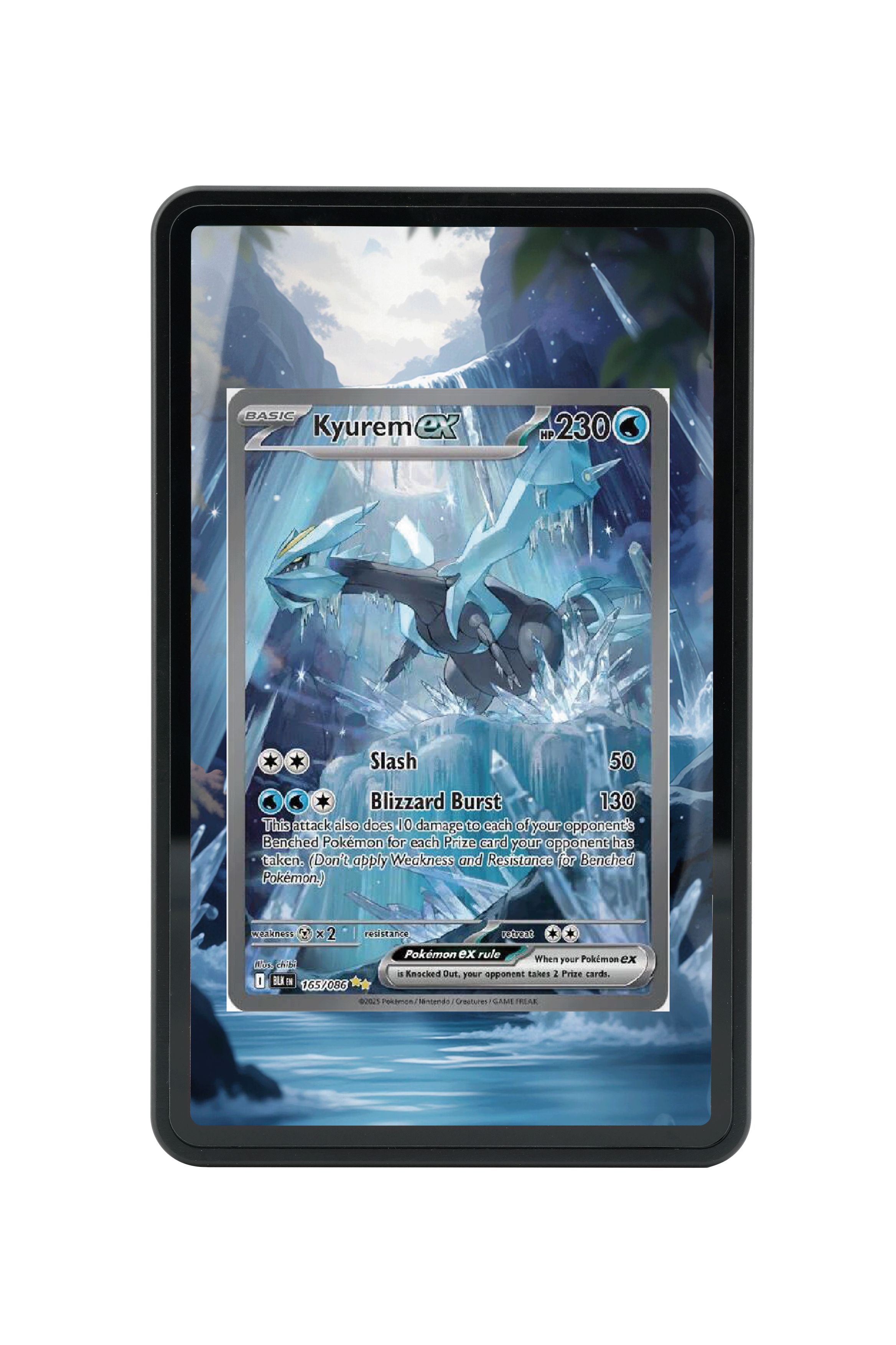 Kyurem ex-Scarlet & Violet-Black Bolt-[165/086 ]-MAGNETIC CARD HOLDER