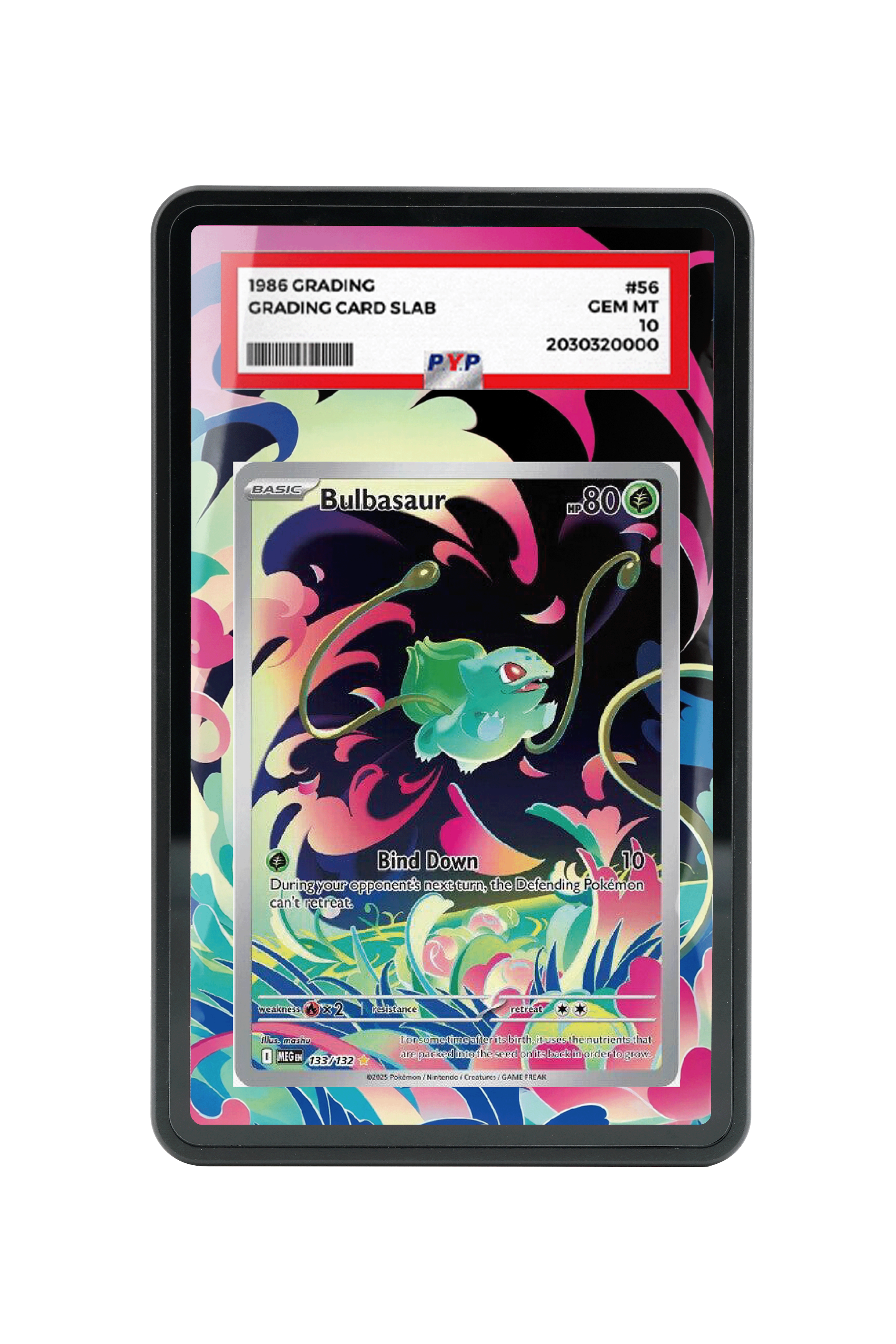 Bulbasaur-Mega Evolution-Mega Evolution-[133/132 ]- PSA GRADE