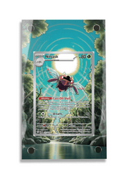 Pokémon TCG Ninjask Mega Evolution #137/132 Display Frame | Gem Mint Sleeve