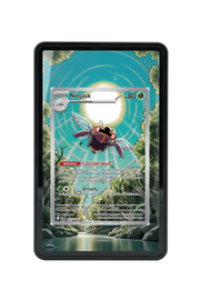 Pokémon TCG Ninjask Mega Evolution #137/132 Magnetic Card Holder | Gem Mint Sleeve