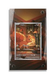 Pokémon TCG Vulpix Mega Evolution #138/132 Display Frame | Gem Mint Sleeve