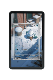 Pokémon TCG Snover Mega Evolution #140/132 Magnetic Card Holder | Gem Mint Sleeve