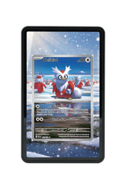 Pokémon TCG Delibird Mega Evolution #152/132 Magnetic Card Holder | Gem Mint Sleeve