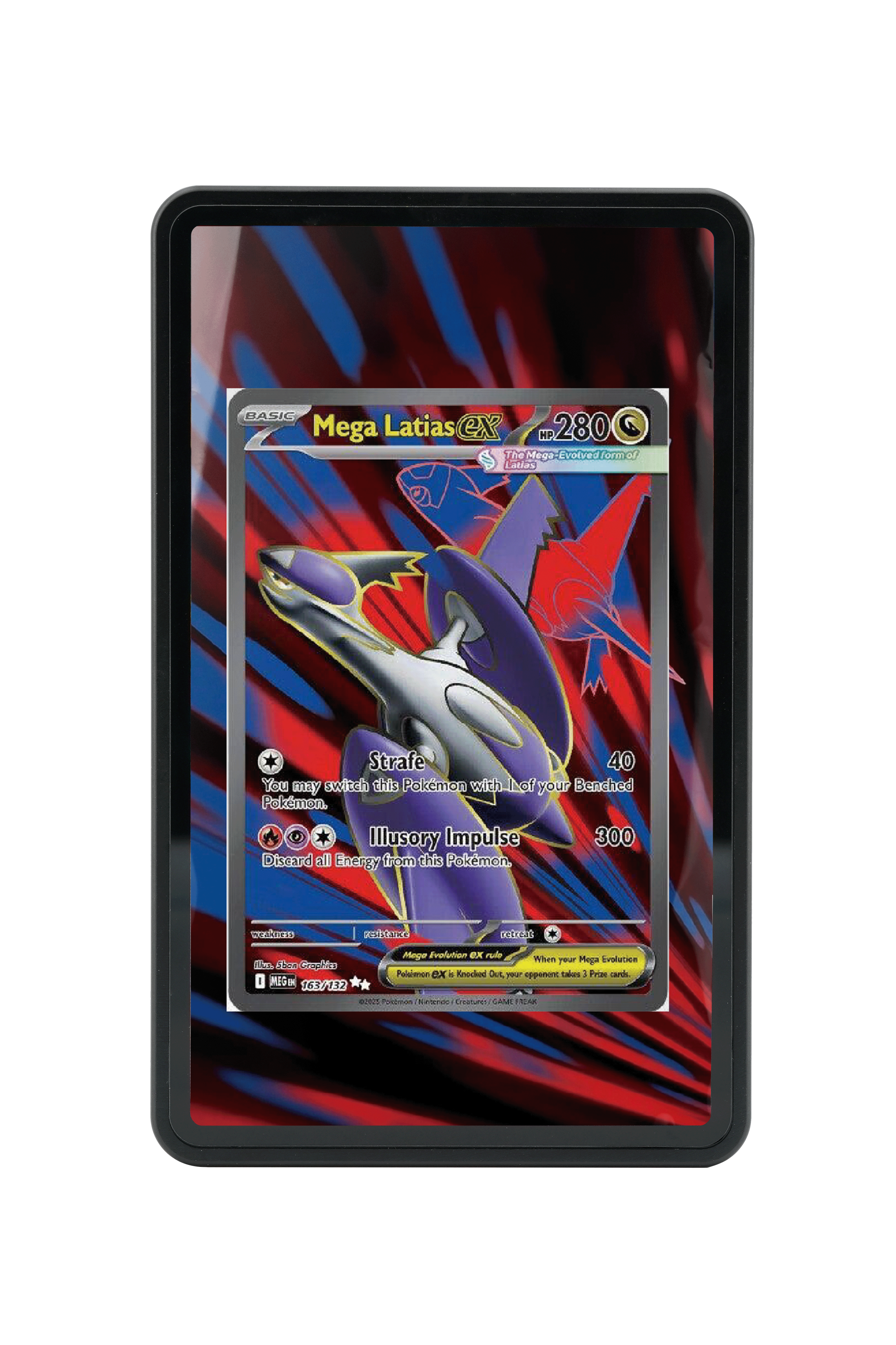 Mega Latias ex-Mega Evolution-Mega Evolution-[163/132 ]-MAGNETIC CARD HOLDER