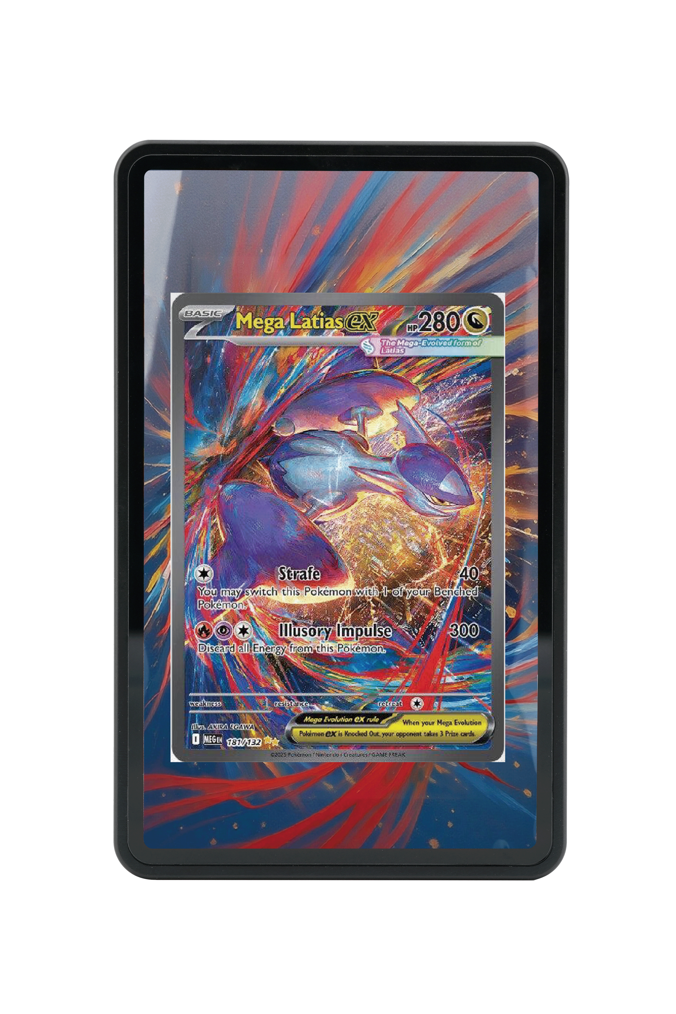Mega Latias ex-Mega Evolution-Mega Evolution-[181/132 ]-MAGNETIC CARD HOLDER
