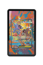 Pokémon TCG Mega Kangaskhan ex Mega Evolution #182/132 Magnetic Card Holder | Gem Mint Sleeve