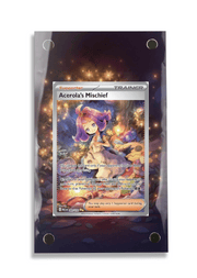 Pokémon TCG Acerola's Mischief Mega Evolution #183/132 Display Frame | Gem Mint Sleeve