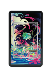 Pokémon TCG Bulbasaur Scarlet & Violet - Stellar Crown #143/142 Magnetic Card Holder | Gem Mint Sleeve