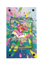 Pokémon TCG Mega Meganium ex - 272/217 Ascended Heroes #272/217 Display Frame | Gem Mint Sleeve