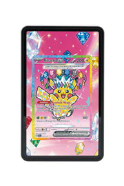 Pokémon TCG Pikachu ex - 277/217 Ascended Heroes #277/217 Magnetic Card Holder | Gem Mint Sleeve