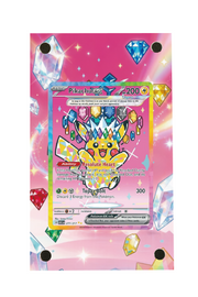 Pokémon TCG Pikachu ex - 277/217 Ascended Heroes #277/217 Display Frame | Gem Mint Sleeve