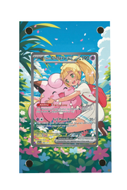 Pokémon TCG Lillie's Clefairy ex - 280/217 Ascended Heroes #280/217 Display Frame | Gem Mint Sleeve