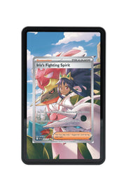 Pokémon TCG Iris's Fighting Spirit - 292/217 Ascended Heroes #292/217 Magnetic Card Holder | Gem Mint Sleeve