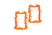 Fire PSA Slab Case front and back frame components