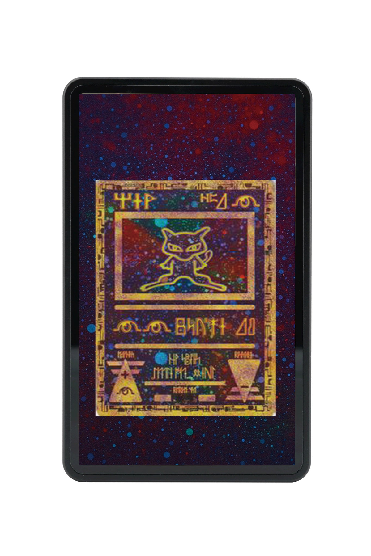 Ancient Mew Miscellaneous Promos #Promo Magnetic Card Holder with matching extended artwork