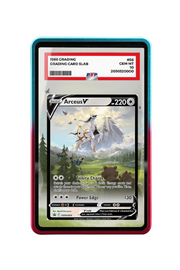 Pokémon TCG Arceus V Sword & Shield - Sword & Shield Promo Cards #SWSH204 PSA Grade Case R & B frame with matching extended artwork