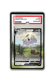 Pokémon TCG Arceus V Sword & Shield - Sword & Shield Promo Cards #SWSH204 PSA Grade Case Silver frame with matching extended artwork