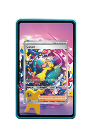 Pokémon TCG Canari - 291/217 Ascended Heroes #291/217 Magnetic Card Holder Blue frame with matching extended artwork