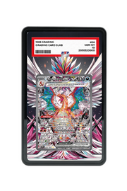 Pokémon TCG Charizard ex Obsidian Flames #223/197 PSA Grade Case Black frame with matching extended artwork