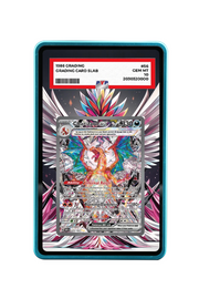 Pokémon TCG Charizard ex Obsidian Flames #223/197 PSA Grade Case Blue frame with matching extended artwork