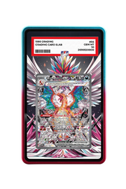 Pokémon TCG Charizard ex Obsidian Flames #223/197 PSA Grade Case R & B frame with matching extended artwork
