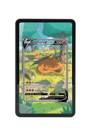 Pokémon TCG Charizard V Sword & Shield - Sword & Shield Promo Cards #SWSH260 Magnetic Card Holder Black frame with matching extended artwork