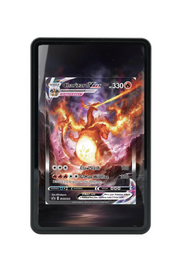 Pokémon TCG Charizard VMAX Sword & Shield - Sword & Shield Promo Cards #SWSH261 Magnetic Card Holder Black frame with matching extended artwork