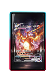 Pokémon TCG Charizard VMAX Sword & Shield - Sword & Shield Promo Cards #SWSH261 Magnetic Card Holder R & B frame with matching extended artwork