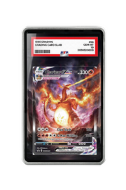 Pokémon TCG Charizard VMAX Sword & Shield - Sword & Shield Promo Cards #SWSH261 PSA Grade Case Silver frame with matching extended artwork