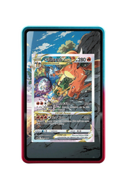 Pokémon TCG Charizard VSTAR Sword & Shield - Sword & Shield Promo Cards #SWSH262 Magnetic Card Holder R & B frame with matching extended artwork