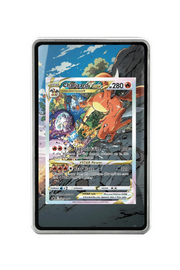 Pokémon TCG Charizard VSTAR Sword & Shield - Sword & Shield Promo Cards #SWSH262 Magnetic Card Holder Silver frame with matching extended artwork