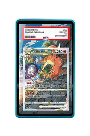 Pokémon TCG Charizard VSTAR Sword & Shield - Sword & Shield Promo Cards #SWSH262 PSA Grade Case Blue frame with matching extended artwork