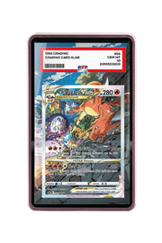 Pokémon TCG Charizard VSTAR Sword & Shield - Sword & Shield Promo Cards #SWSH262 PSA Grade Case Pink frame with matching extended artwork