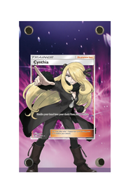 Cynthia Ultra Prism #148/156 Display Frame with matching extended artwork