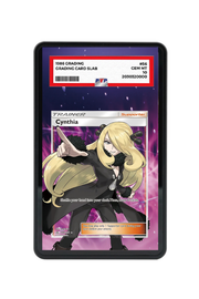 Cynthia Ultra Prism #148/156 PSA Grade Case with matching extended artwork