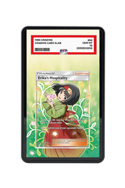 Erika's Hospitality Team Up #174/181 PSA Grade Case with matching extended artwork