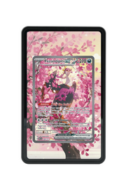Pokémon TCG Fezandipiti ex - 288/217 Ascended Heroes #288/217 Magnetic Card Holder Black frame with matching extended artwork