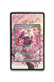 Pokémon TCG Fezandipiti ex - 288/217 Ascended Heroes #288/217 Magnetic Card Holder Silver frame with matching extended artwork
