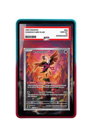 Pokémon TCG Fezandipiti Scarlet & Violet - Shrouded Fable #073/064 PSA Grade Case R & B frame with matching extended artwork