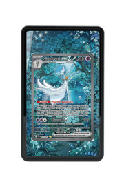 Pokémon TCG Gardevoir ex Scarlet & Violet - Paldean Fates #233/091 Magnetic Card Holder Black frame with matching extended artwork