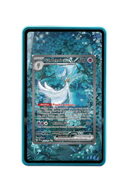 Pokémon TCG Gardevoir ex Scarlet & Violet - Paldean Fates #233/091 Magnetic Card Holder Blue frame with matching extended artwork