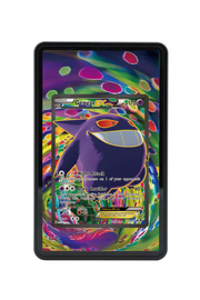 Gengar-EX Phantom Forces #114/119 Magnetic Card Holder with matching extended artwork