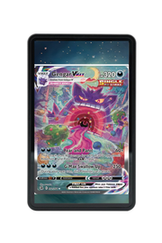 Gengar VMAX Fusion Strike #271/264 Magnetic Card Holder with matching extended artwork