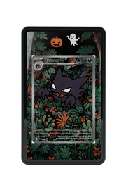 Pokémon TCG Haunter Mega Evolution - Mega Evolution Promo #27 Magnetic Card Holder Black frame with matching extended artwork