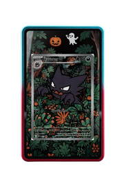 Pokémon TCG Haunter Mega Evolution - Mega Evolution Promo #27 Magnetic Card Holder R & B frame with matching extended artwork