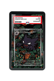 Pokémon TCG Haunter Mega Evolution - Mega Evolution Promo #27 PSA Grade Case Black frame with matching extended artwork