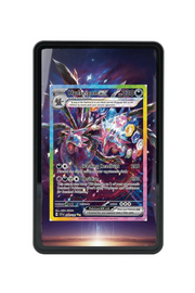 Pokémon TCG Hydreigon ex Scarlet & Violet - Surging Sparks #240/191 Magnetic Card Holder Black frame with matching extended artwork