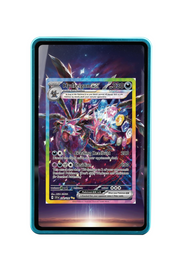 Pokémon TCG Hydreigon ex Scarlet & Violet - Surging Sparks #240/191 Magnetic Card Holder Blue frame with matching extended artwork