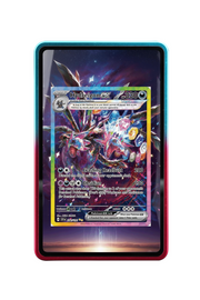 Pokémon TCG Hydreigon ex Scarlet & Violet - Surging Sparks #240/191 Magnetic Card Holder R & B frame with matching extended artwork